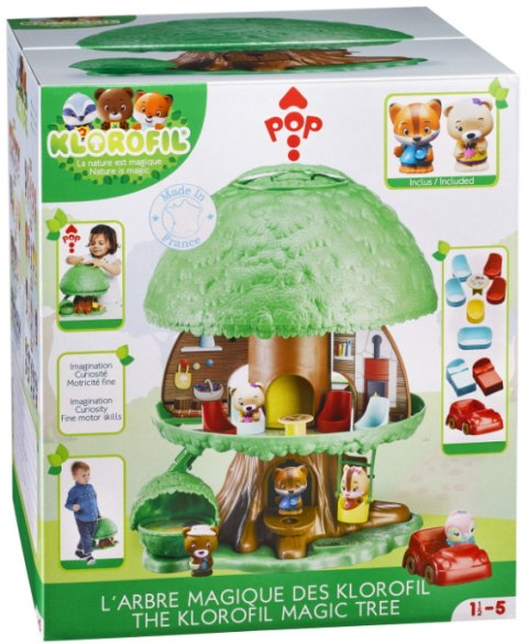 KLOROFIL DOMEK MAGICZNE DZEWO ZESTAW 14 elem. 18m+