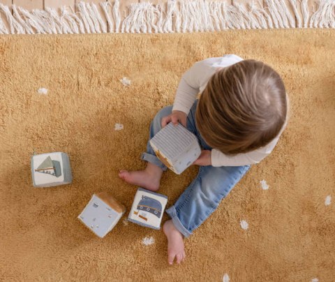 LITTLE DUTCH MIĘKKIE KOSTKI SENSORYCZNE KLOCKI 4sz
