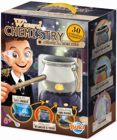 BUKI MAGICZNA CHEMIA ZESTAW 30 EKSPERYMENTÓW