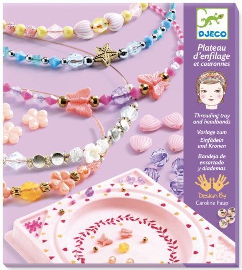 DJECO ZESTAW DO TWORZENIA TIAR TIARY OPASKI