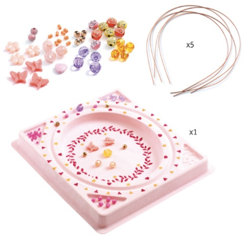 DJECO ZESTAW DO TWORZENIA TIAR TIARY OPASKI