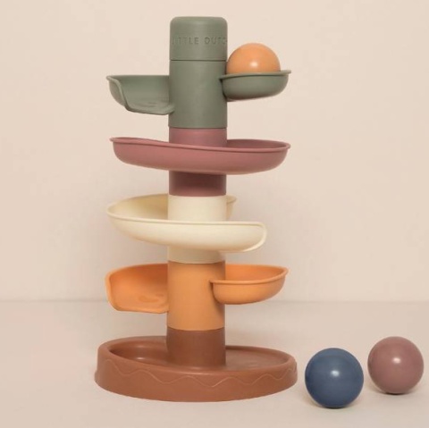 LITTLE DUTCH KULODROM ZJEŻDŻALNIA Z KULKAMI VINTAG