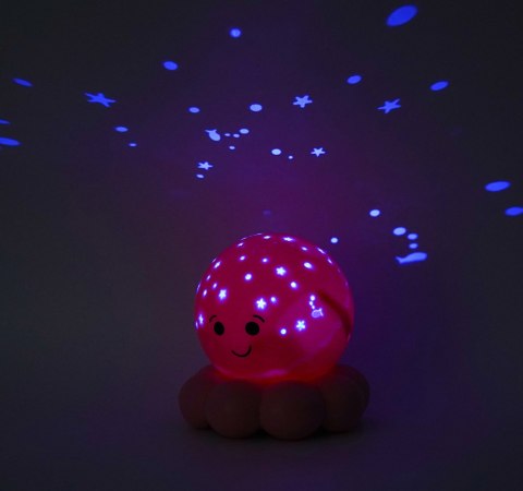 Cloud B CLTO-7451 Lampka nocna magiczna Ośmiornica różowa