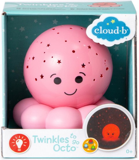 Cloud B CLTO-7451 Lampka nocna magiczna Ośmiornica różowa
