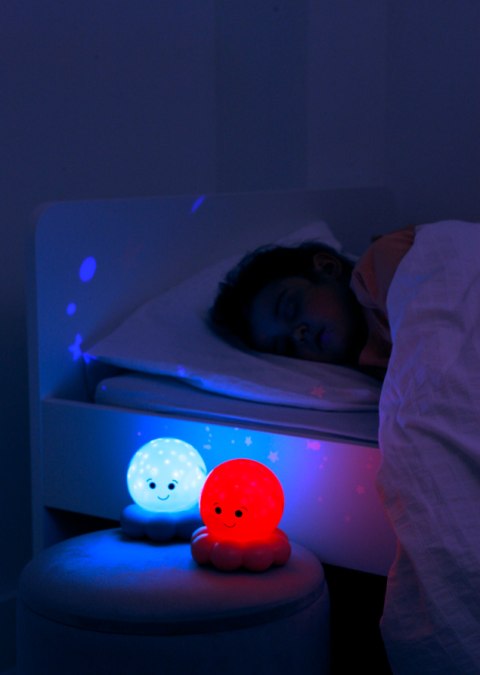 Cloud B CLTO-7451 Lampka nocna magiczna Ośmiornica różowa