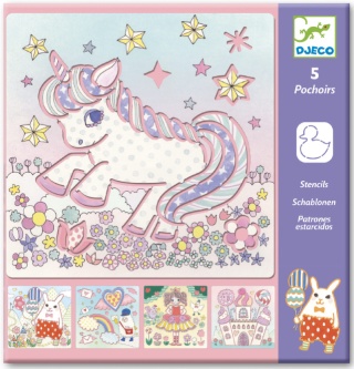 SZABLONY DO ODRYSOWYWANIA JEDNOROŻCE DJECO