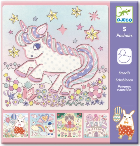 SZABLONY DO ODRYSOWYWANIA JEDNOROŻCE DJECO