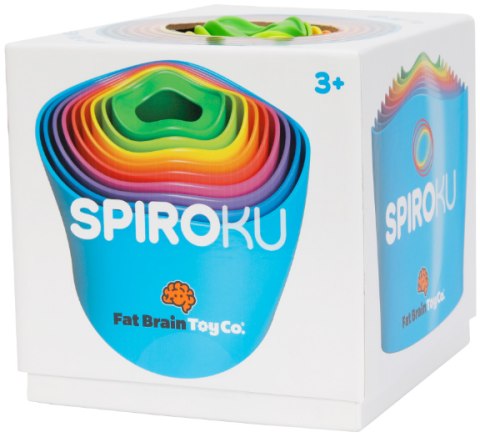 FAT BRAIN TOYS WIEŻA SENSORYCZNA PIRAMIDA SpiroKu