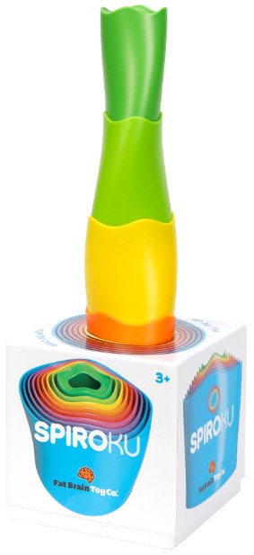 FAT BRAIN TOYS WIEŻA SENSORYCZNA PIRAMIDA SpiroKu