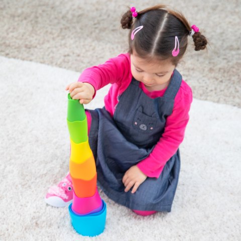 FAT BRAIN TOYS WIEŻA SENSORYCZNA PIRAMIDA SpiroKu