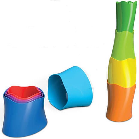 FAT BRAIN TOYS WIEŻA SENSORYCZNA PIRAMIDA SpiroKu