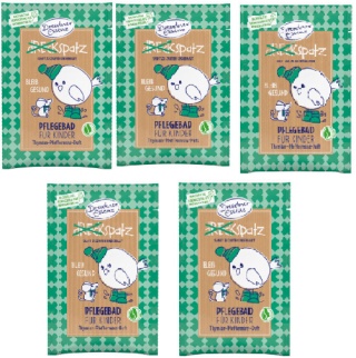 Sól do kąpieli na przeziębienie i katar Bądź zdrów 5x50g