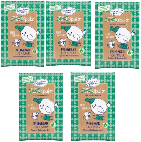 Sól do kąpieli na przeziębienie i katar Bądź zdrów 5x50g