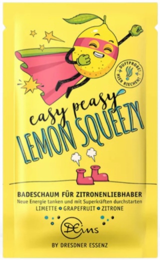 SÓL PIANKA DO KĄPIELI LEMON SQUEEZY 60g DRESDNER