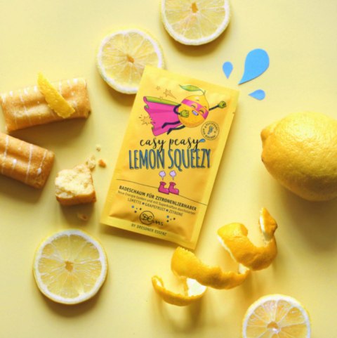 SÓL PIANKA DO KĄPIELI LEMON SQUEEZY 60g DRESDNER