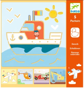 SZABLONY DO ODRYSOWYWANIA AUTA POJAZDY DJECO