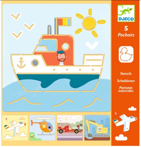 SZABLONY DO ODRYSOWYWANIA AUTA POJAZDY DJECO