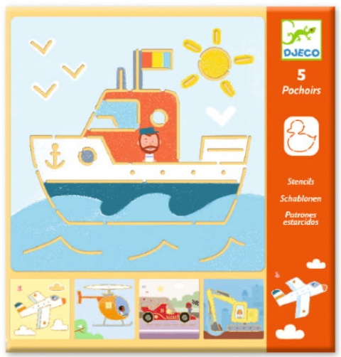 SZABLONY DO ODRYSOWYWANIA AUTA POJAZDY DJECO