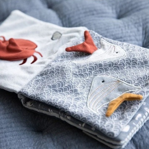 LITTLE DUTCH KSIĄŻECZKA SENSORYCZNA OCEAN