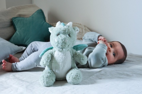 CLOUD B PRZYTULANKA MASKOTKA Z KOŁYSANKAMI SMOK