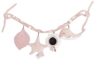 LITTLE DUTCH ZAWIESZKA DO WÓZKA FOTELIKA OCEAN RÓŻ