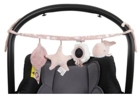 LITTLE DUTCH ZAWIESZKA DO WÓZKA FOTELIKA OCEAN RÓŻ