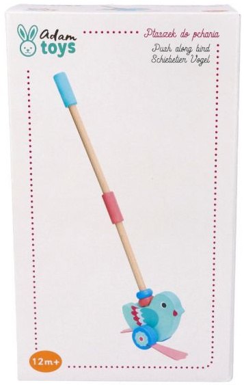 ADAM TOYS PCHACZ PTASZEK DO PCHANIA NA KIJU