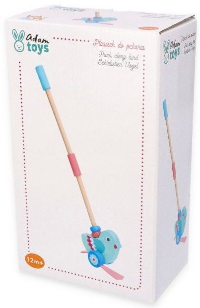 ADAM TOYS PCHACZ PTASZEK DO PCHANIA NA KIJU