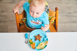 SZTUĆCE DLA DZIECI NANA'S MANNERS ETAP 2 1-3 LAT