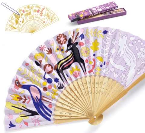 DJECO ZESTAW KREATYWNY ZRÓB TO SAM WACHLARZ 6+