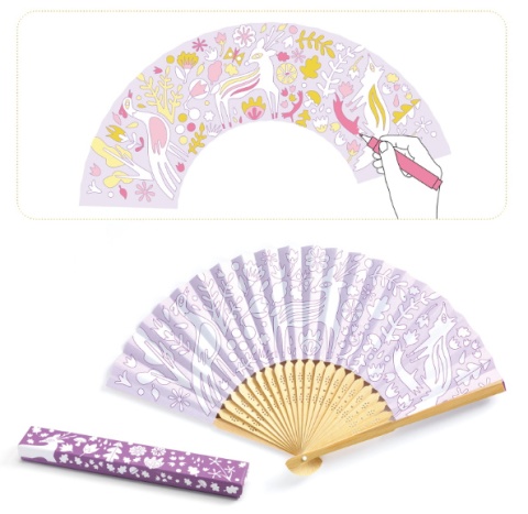 DJECO ZESTAW KREATYWNY ZRÓB TO SAM WACHLARZ 6+