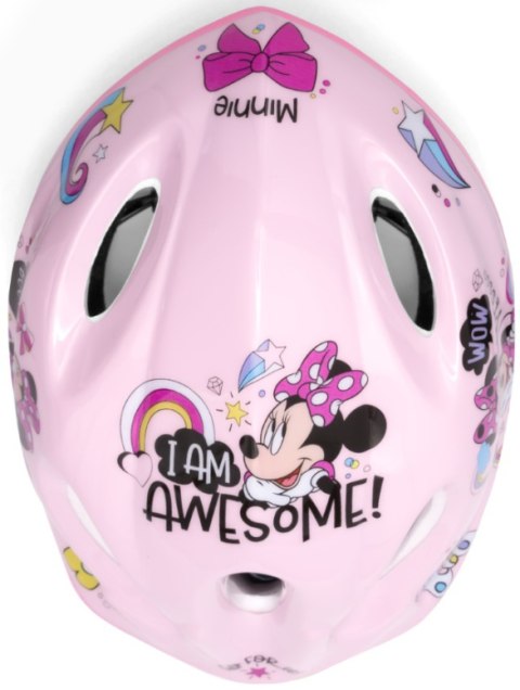 KASK ROWEROWY OCHRANIACZE RĘKAWICZKI MYSZKA MINNIE