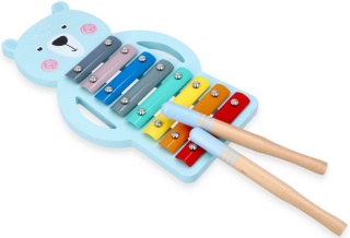 ADAM TOYS CYMBAŁKI DLA DZIECI EDUKACYJNE MIŚ