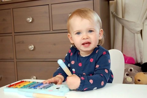 ADAM TOYS CYMBAŁKI DLA DZIECI EDUKACYJNE MIŚ
