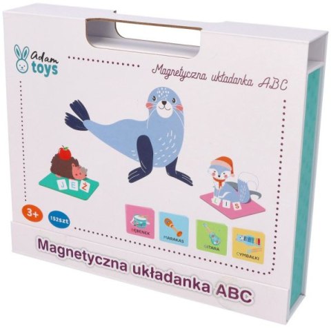 MAGNETYCZNA UKŁADANKA ABC LITERKI NAUKA PISANIA ADAM TOYS