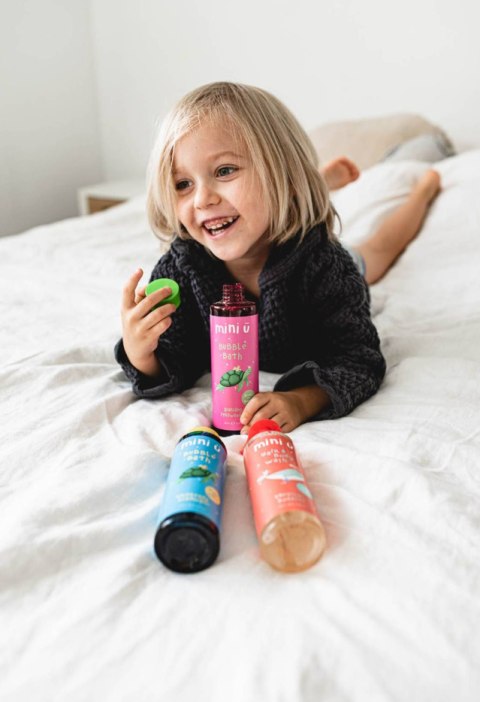MINI U NATURALNY PŁYN DO KĄPIELI TRUSKAWKA 0+