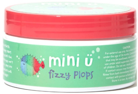 MINI U TABLETKI DO KĄPIELI DLA DZIECI Fizzy Plops