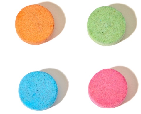 MINI U TABLETKI DO KĄPIELI DLA DZIECI Fizzy Plops