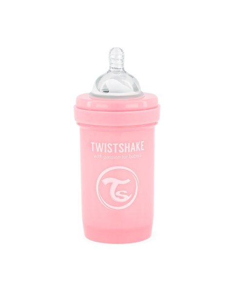 TWISTSHAKE 78249 Butelka Anti-Colic 180ml Pastel Pink