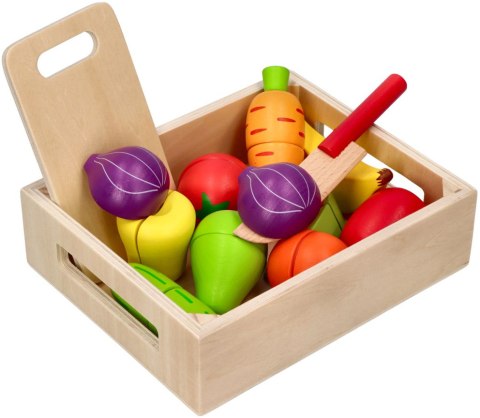 WARZYWA I OWOCE DO KROJENIA DREWNIANE ADAM TOYS