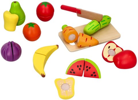 WARZYWA I OWOCE DO KROJENIA DREWNIANE ADAM TOYS