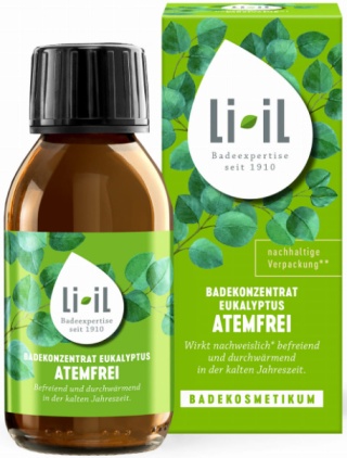 KONCENTRAT DO KĄPIELI EUKALIPTUS ODDYCHAJ SWOBODNIE 100ML DRESDNER- LI-IL