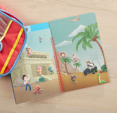 PSI PATROL NAKLEJKI WYPUKŁE WIELORAZOWE DŻUNGLA MELISSA&DOUG