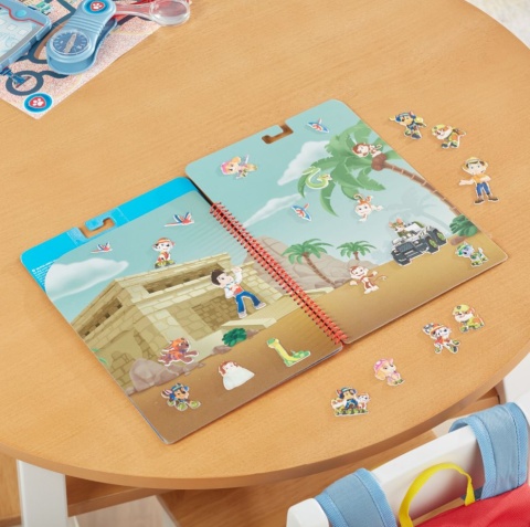 PSI PATROL NAKLEJKI WYPUKŁE WIELORAZOWE DŻUNGLA MELISSA&DOUG