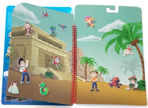 PSI PATROL NAKLEJKI WYPUKŁE WIELORAZOWE DŻUNGLA MELISSA&DOUG