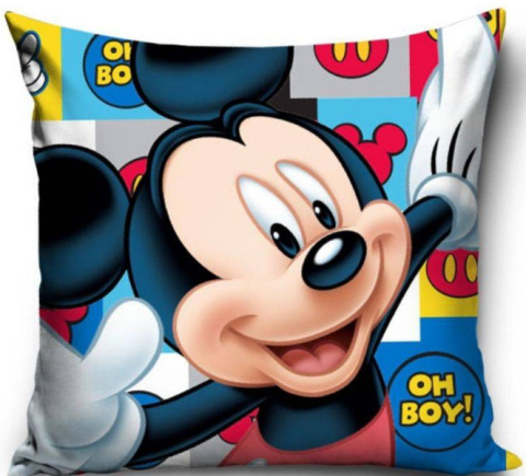 MYSZKA MICKEY MIKI POSZEWKA NA PODUSZKĘ DLA DZIECI 40x40