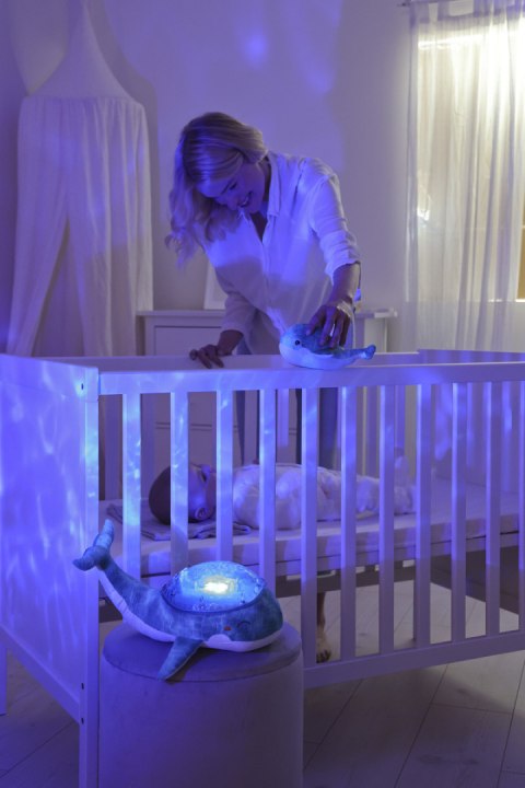 Cloud B PROJEKTOR LAMPKA POZYTYWKA PRZYTULANKA USPOKAJACZ SZUM FAL WIELORYB