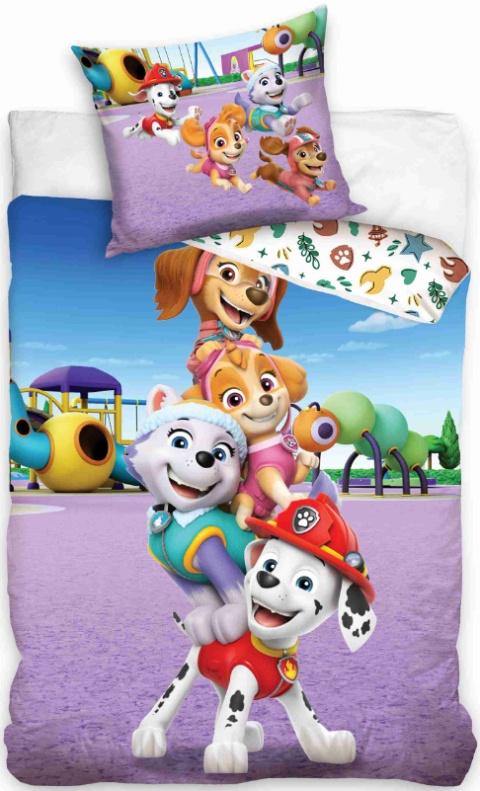 PSI PATROL POŚCIEL DZIECIECA BAWEŁNA 140X200