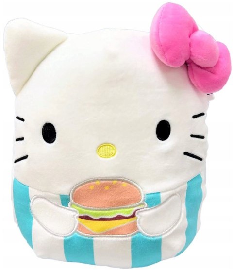 SQUISHMALLOWS HELLO KITTY Z BURGEREM MASKOTKA PRZYTULANKA GNIOTEK 19CM