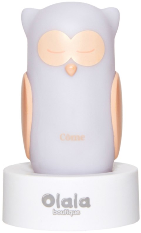 LAMPKA NOCNA OLALA BOUTIQUE Sowa SÓWKA Come BIAŁA